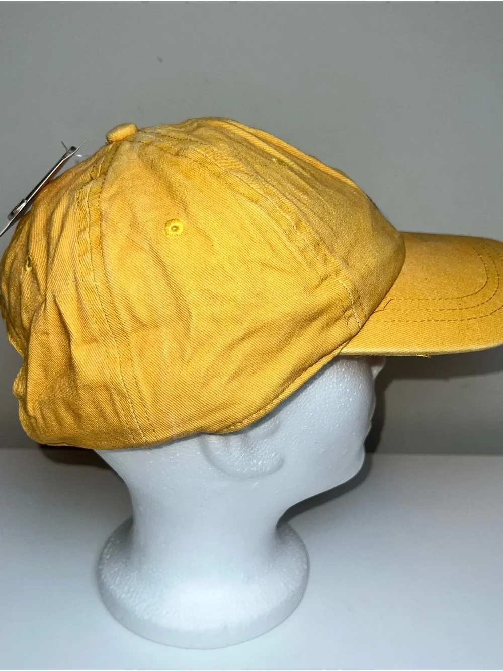 Yellow Strawberry Embroidered Baseball Cap